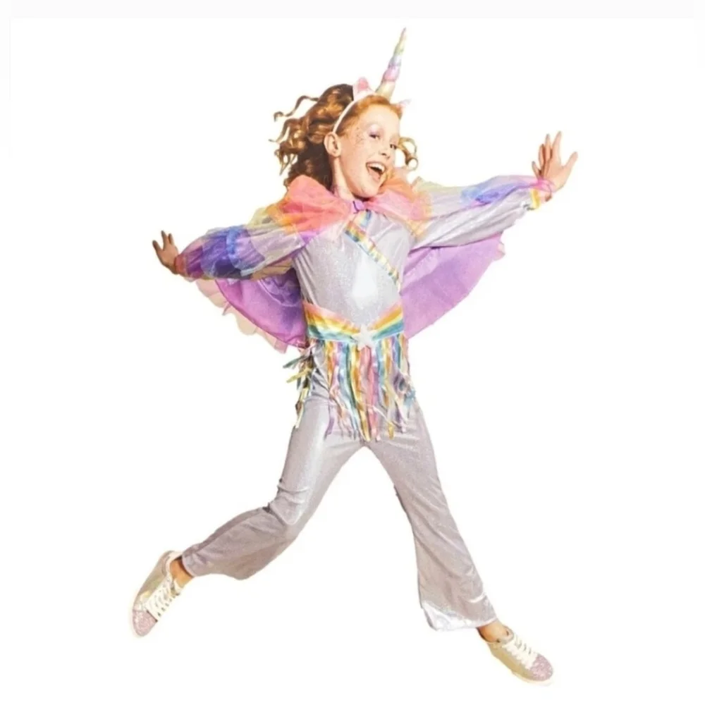 Hyde & Eek! Rockstar Unicorn Costume Kids NWT Large